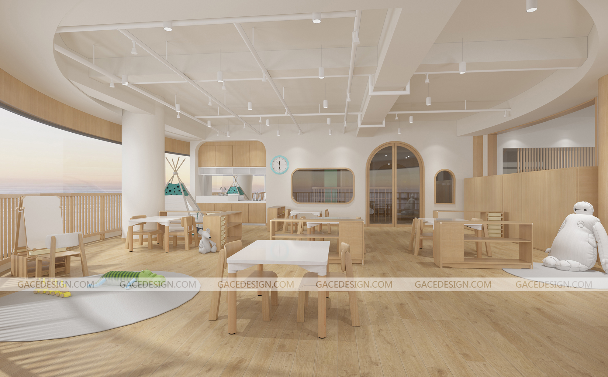 幼兒園裝修設(shè)計(jì)要滿(mǎn)足哪些條件？